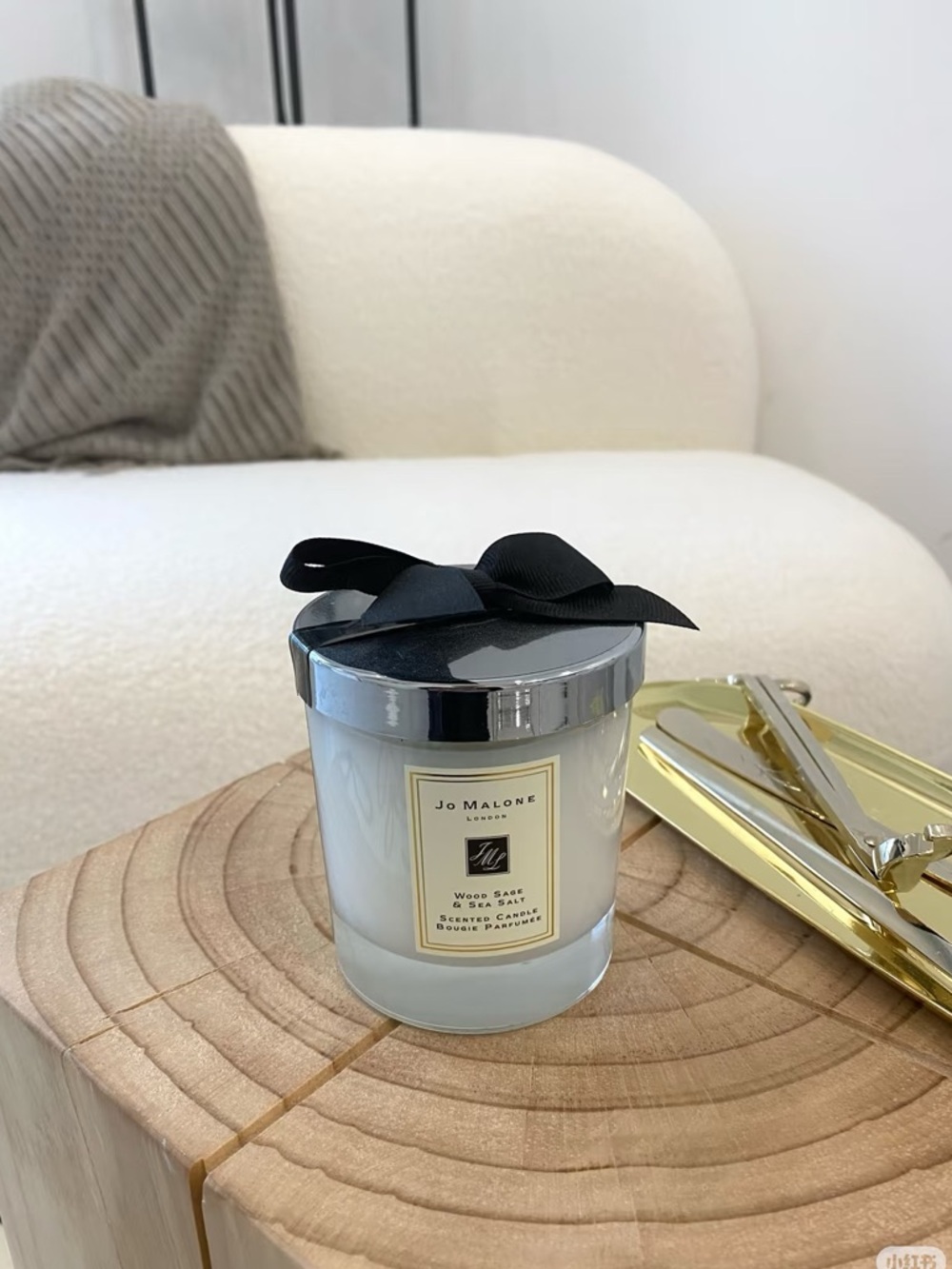 JO MALONE LONDON Wood Sage & Sea Salt Scented Candle 200g New in box! GWP